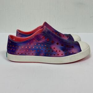 NATIVE Jefferson Floyd Pink Shell White Floyd Disrupt Water Sneaker Women Size 6